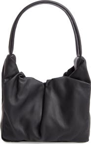 STAUD Felix Leather Top Handle Bag