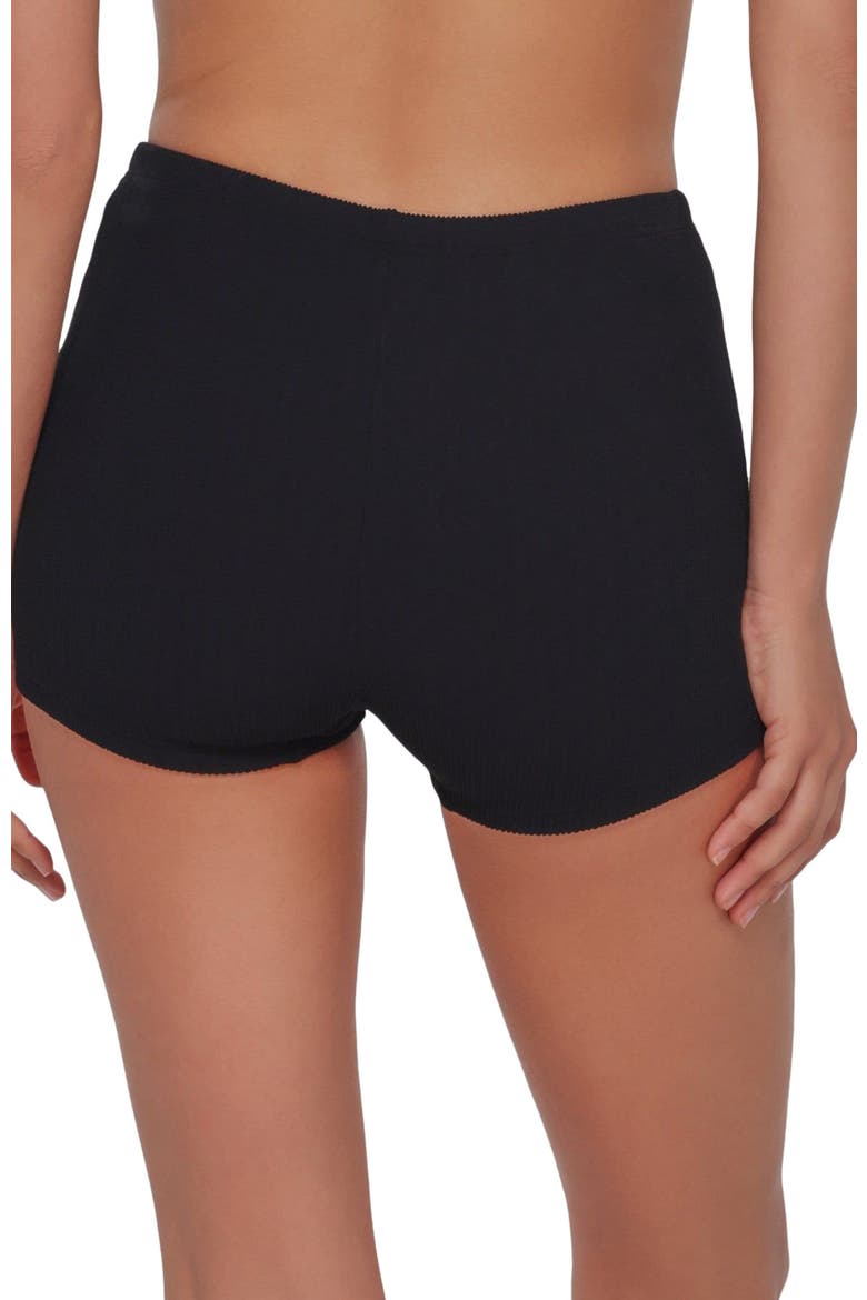 Ayden Boyshort Bottoms, Alternate, color, Black Pacifica Rib
