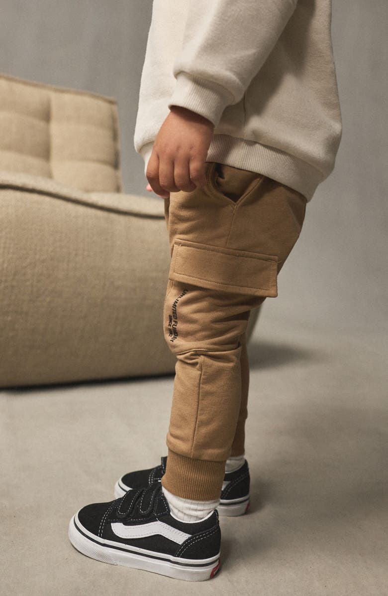 NEXT Kids' Utility Sweatshirt & Cargo Joggers Set, Alternate, color, 