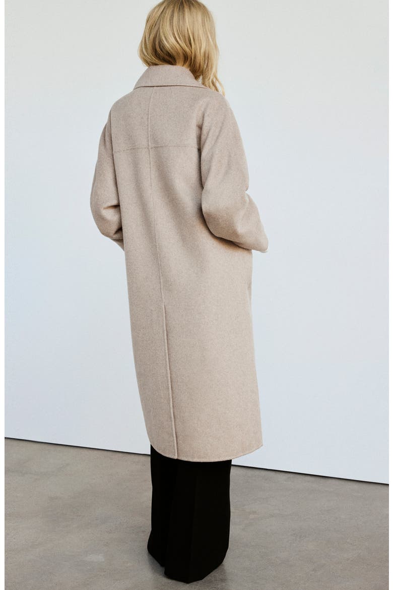 Picarol Wool Blend Coat, Alternate, color, MEDIUM BROWN