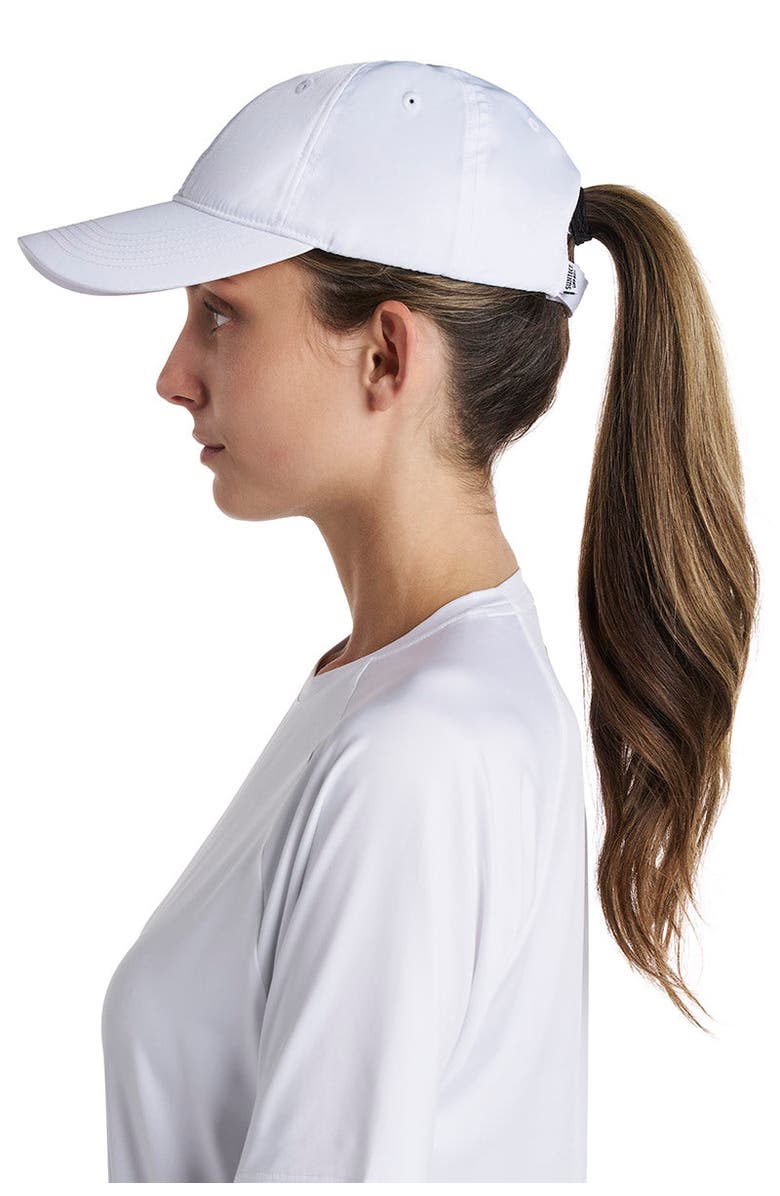Coolibar Unisex Sun Protection Cap, UPF 50+ Sun Protection, SunPro Cap, Main, color, White
