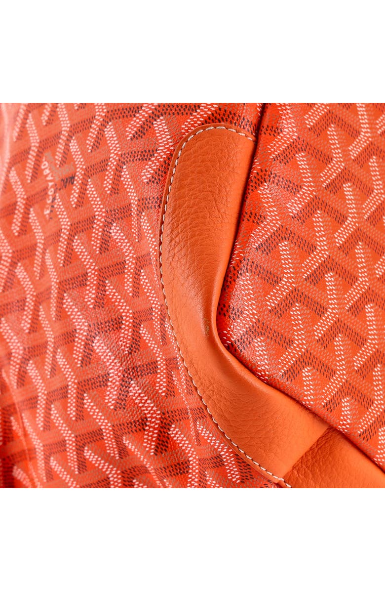 Pre-Owned Goyard Grenadine Hobo Coated Canvas with Leather, Alternate, color, Orange