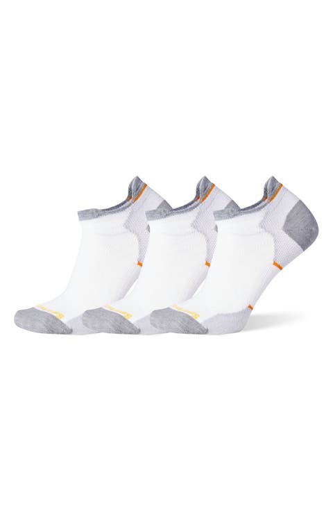 Run 3-Pack Zero Cushion Ankle Socks