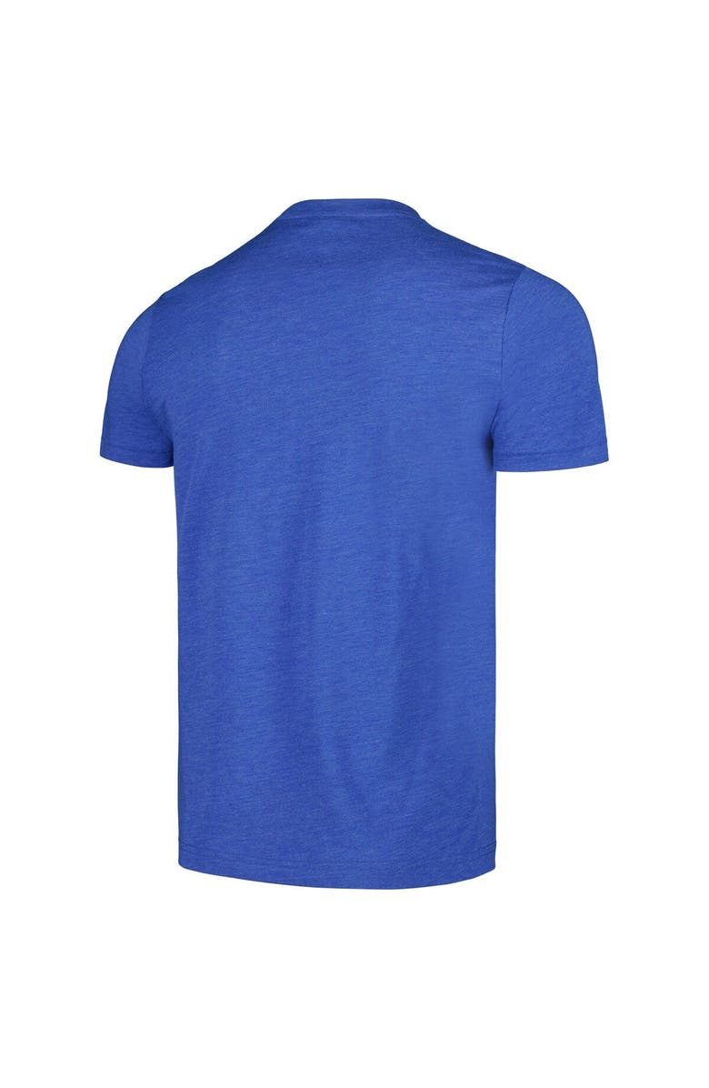 Homage Men's Homage Royal Milwaukee Brewers Doodle Collection The Brew Crew Tri-Blend T-Shirt, Alternate, color, Royal