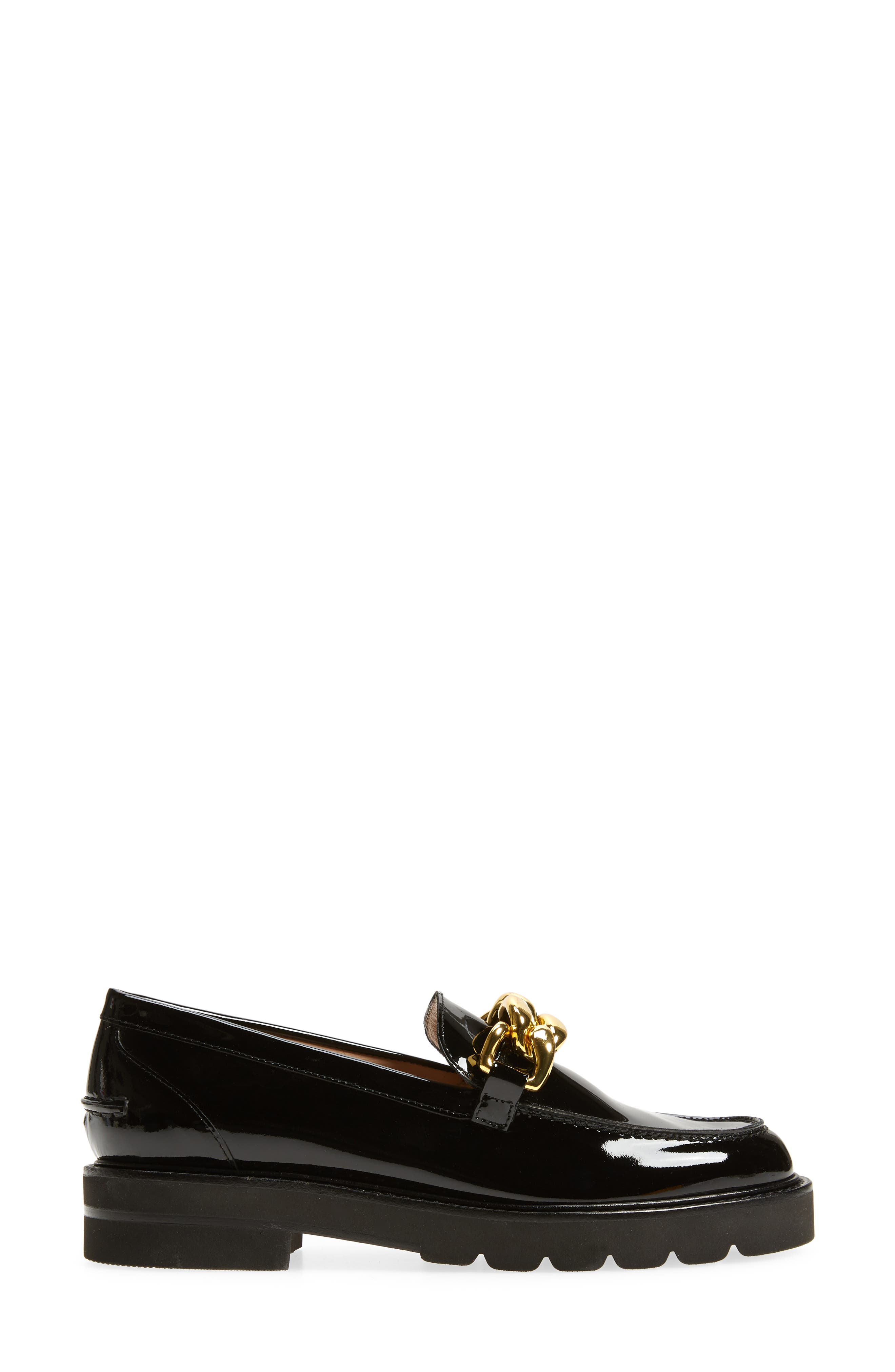 Stuart Weitzman Mott Lift Chain Platform Loafer, Alternate, color, 