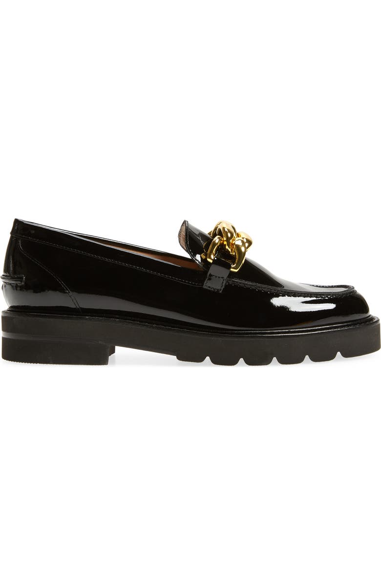 Stuart Weitzman Mott Lift Chain Platform Loafer, Alternate, color,