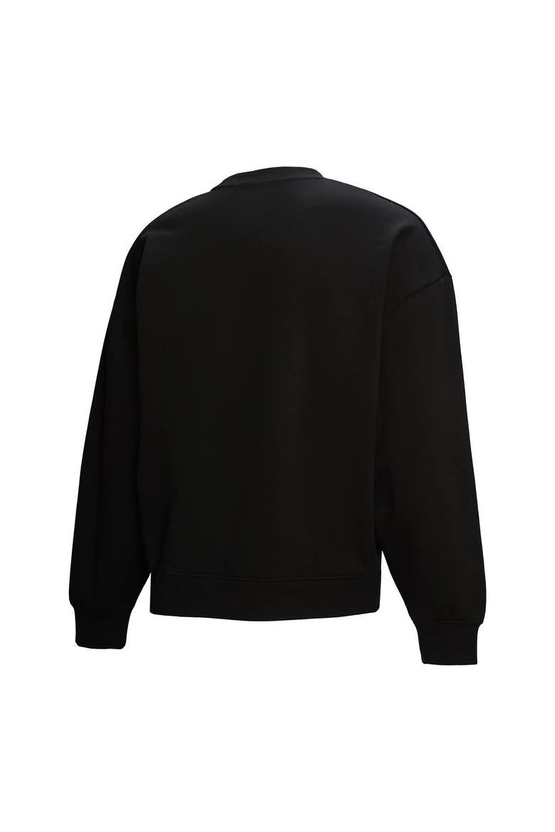 Women's Mitchell & Ness Black New York Knicks Hardwood Classics Home Team Pullover Sweatshirt, Alternate, color, Black