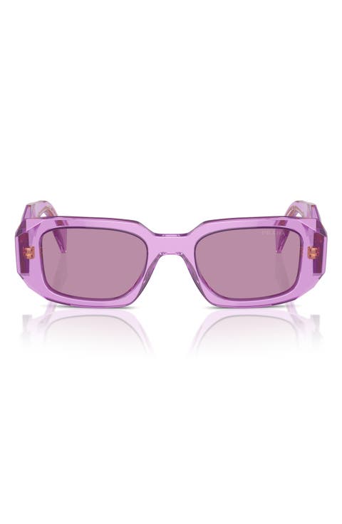 49mm Small Rectangular Sunglasses