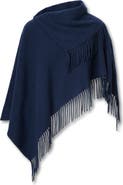 rag & bone Darcey Cowl Neck Wool Poncho