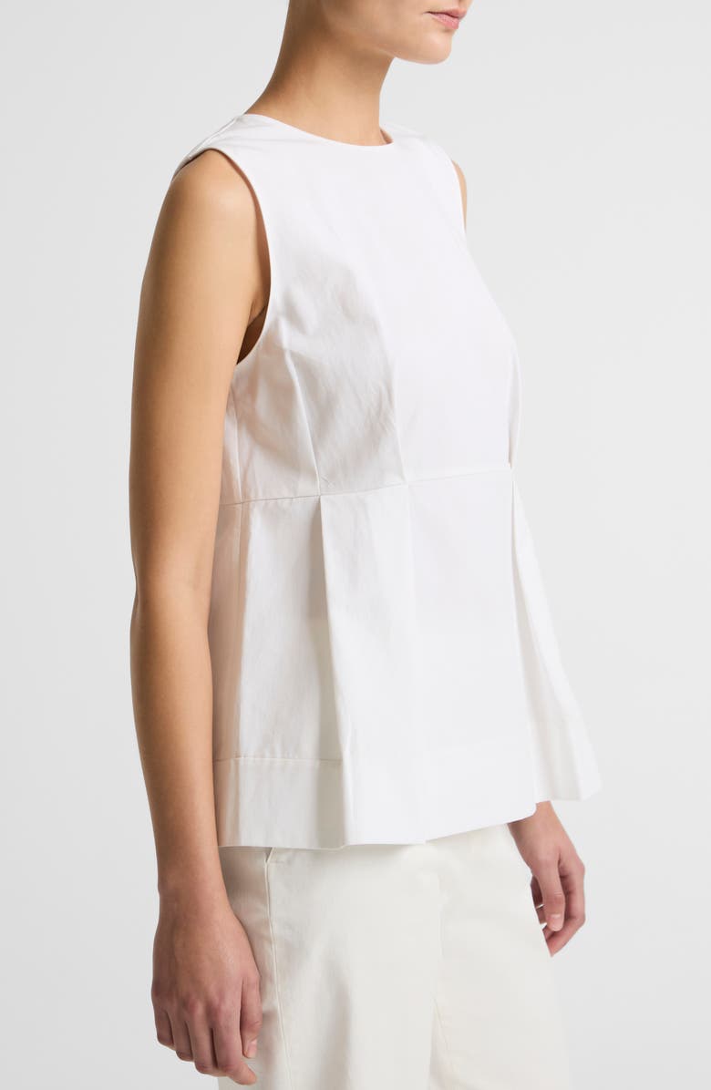Vince Paneled Sleeveless Top, Alternate, color, Optic White