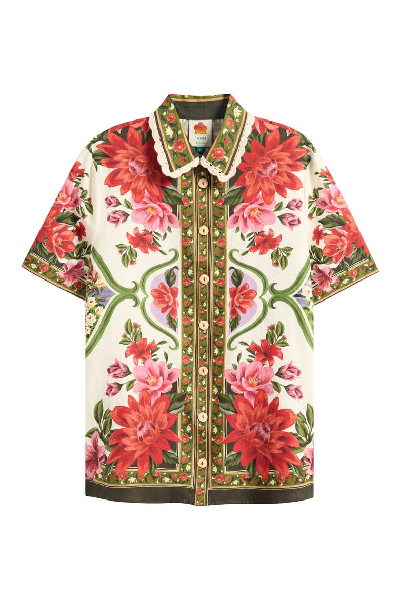 Wonder Rio Sand Button-Up Shirt, Alternate, color, SAND