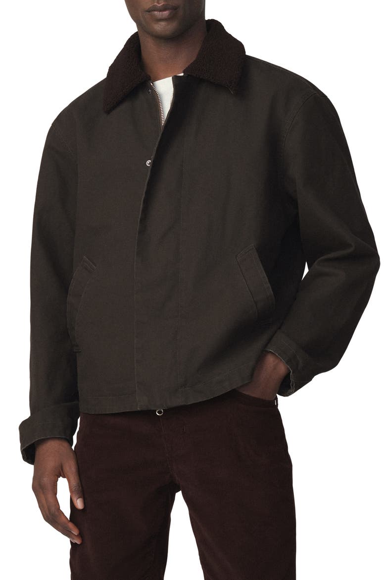 Canvas Utility Jacket, Main, color, TEA LEAF