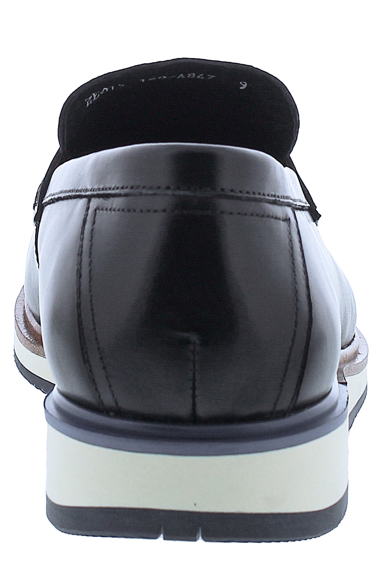 Penny Lane Brick Lane Penny Loafer, Alternate, color, Black