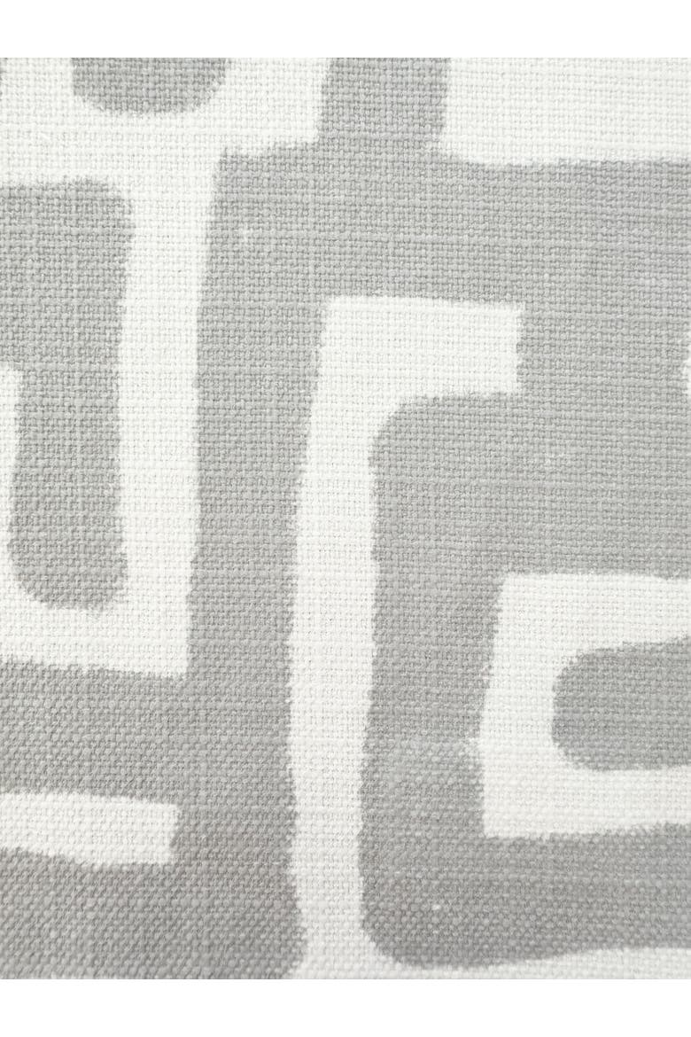 Nomad Maze Pillow, Alternate, color, Light Grey