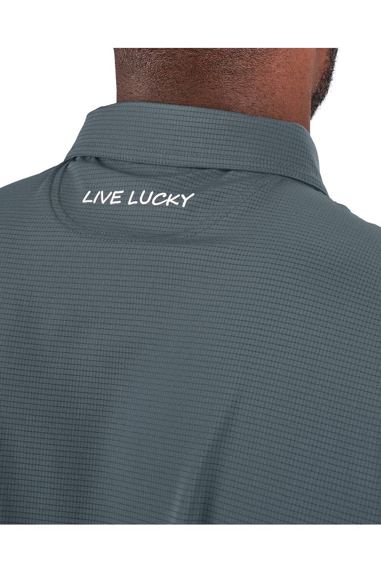 Hallow Polo, Alternate, color, Black Sand