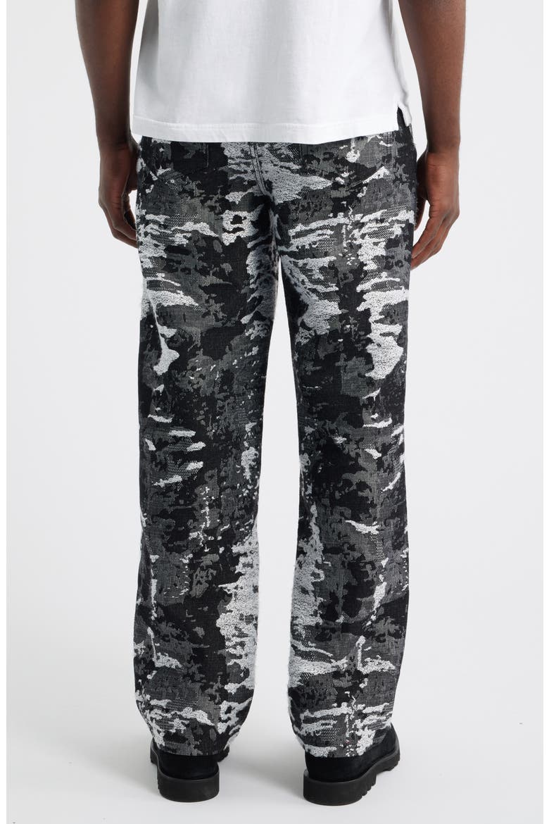 Dark Bastion Straight Leg Jeans, Alternate, color, BLACK