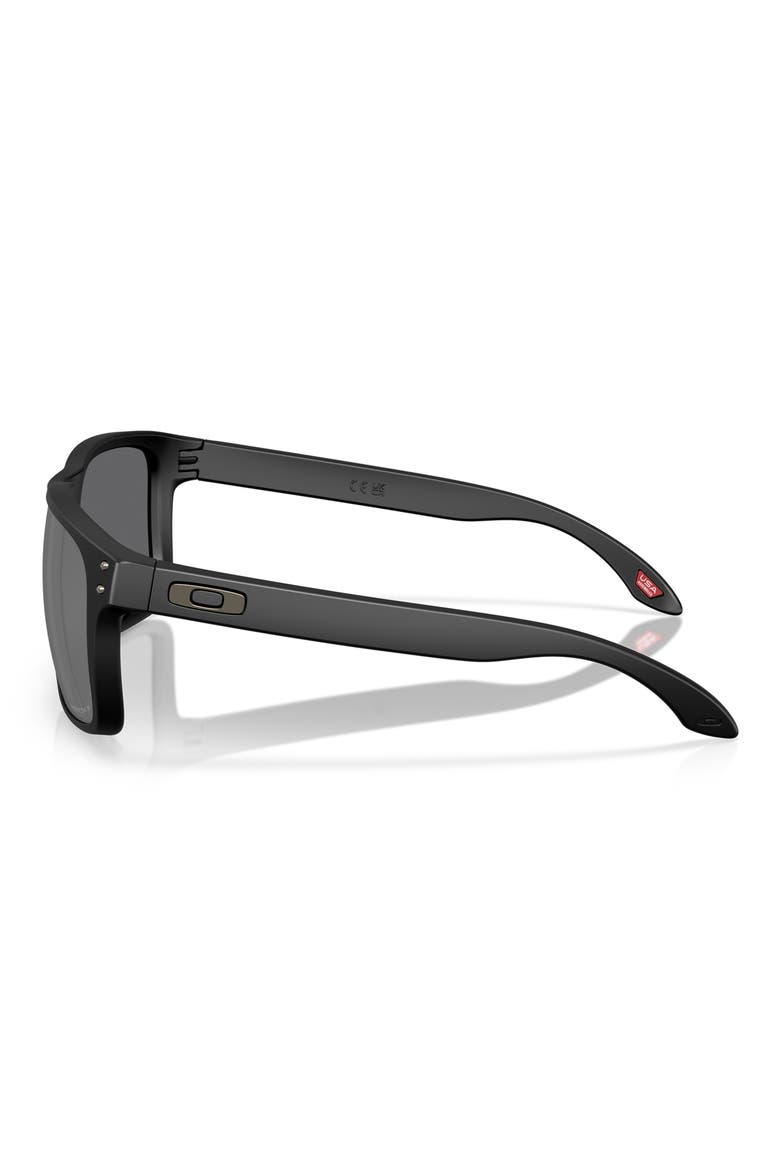 Holbrook XXL 61mm Polarized Rectangle Sunglasses, Alternate, color, MATTE BLACK / PRIZM BLACK