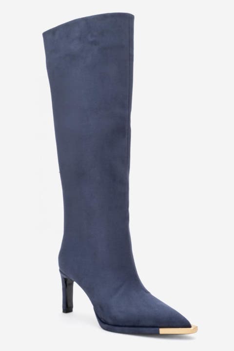 Lexa Pointed Toe Knee High Boot