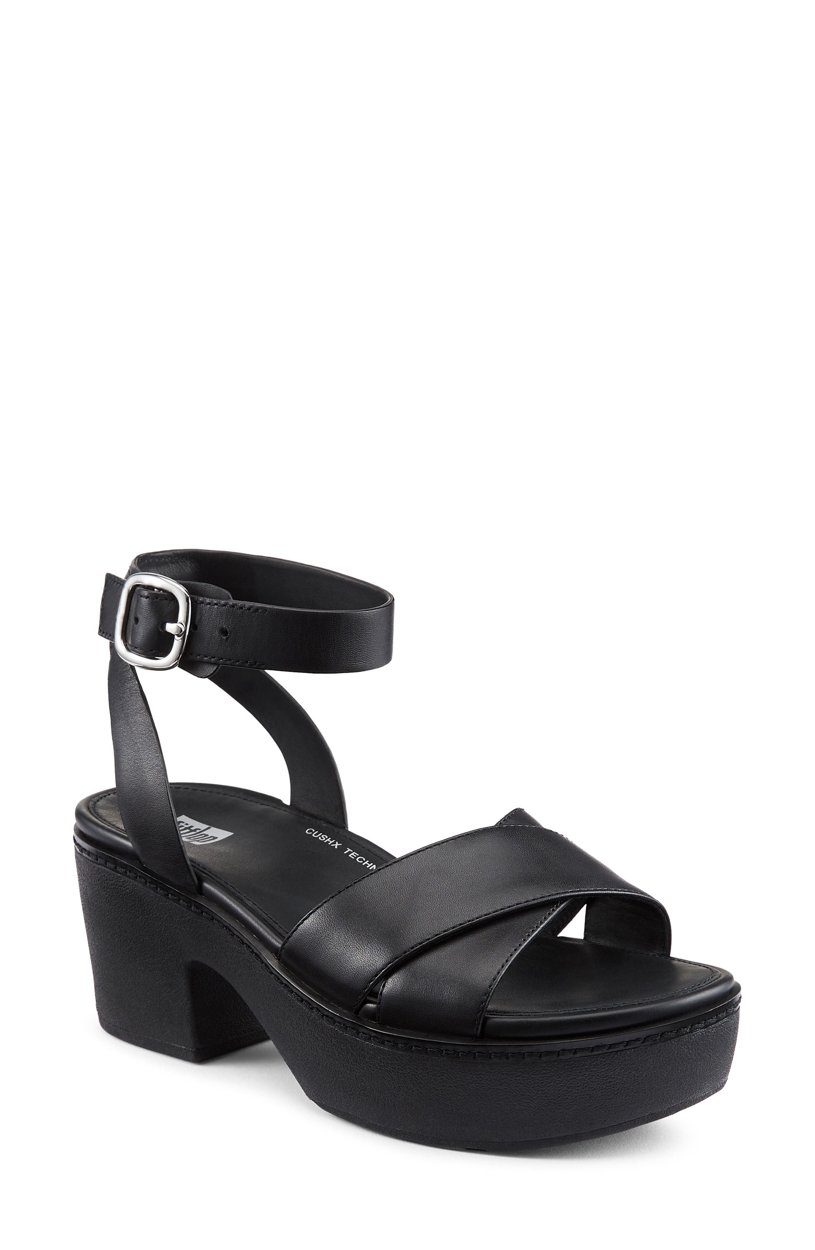 FitFlop Pilar Ankle Strap Platform Sandal, Main, color, 