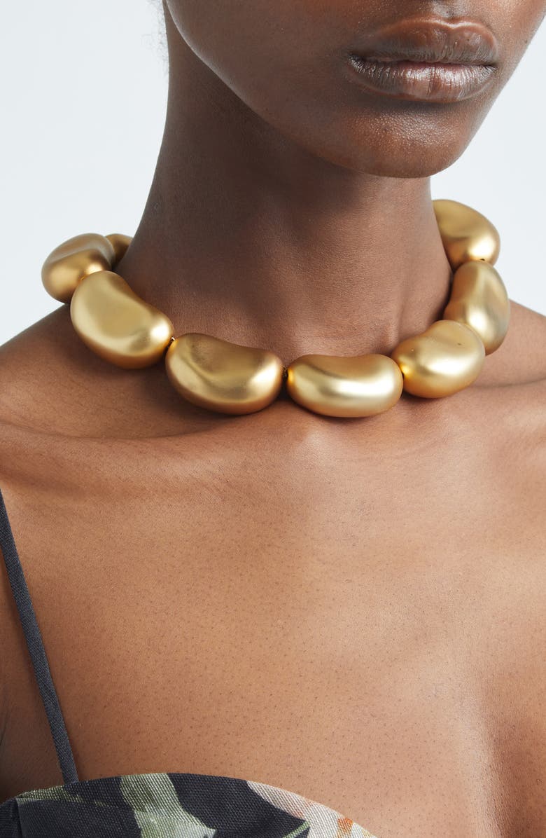 Zimmermann Whiteley Choker Necklace, Alternate, color, Gold