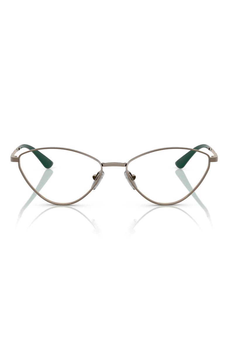 VOGUE 55mm Irregular Optical Glasses, Main, color, Lite Brown