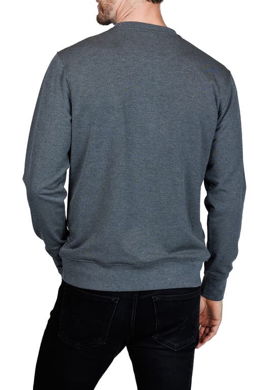 Tailorbyrd Fleece Crewneck Sweater In Animal Print