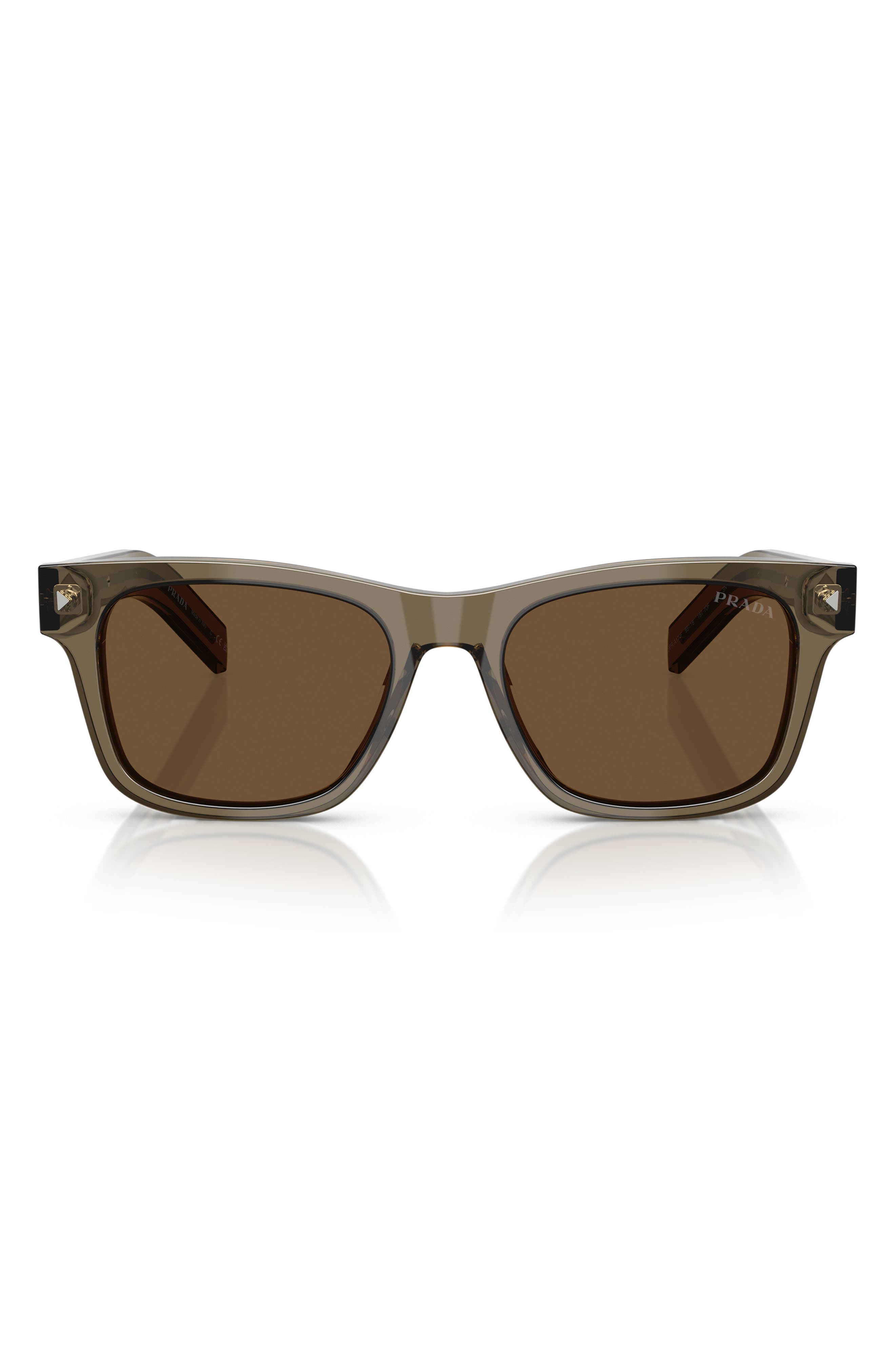 selected TRANSPARENT TERRA / DARK BROWN