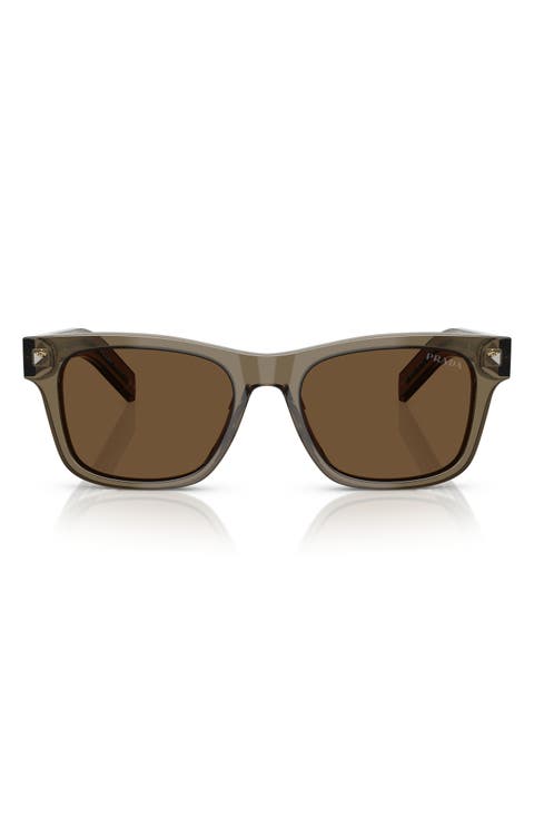 55mm Rectangular Sunglasses