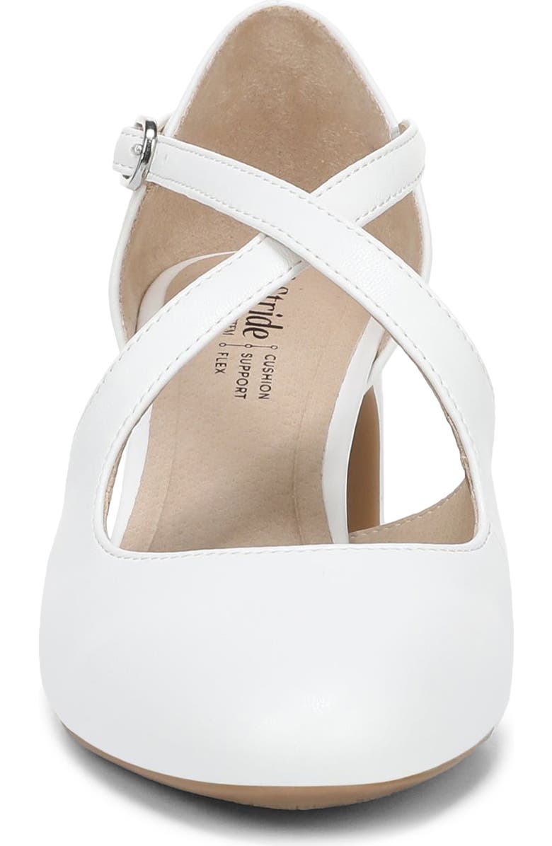 LifeStride Tracy Pump, Alternate, color, Bright White