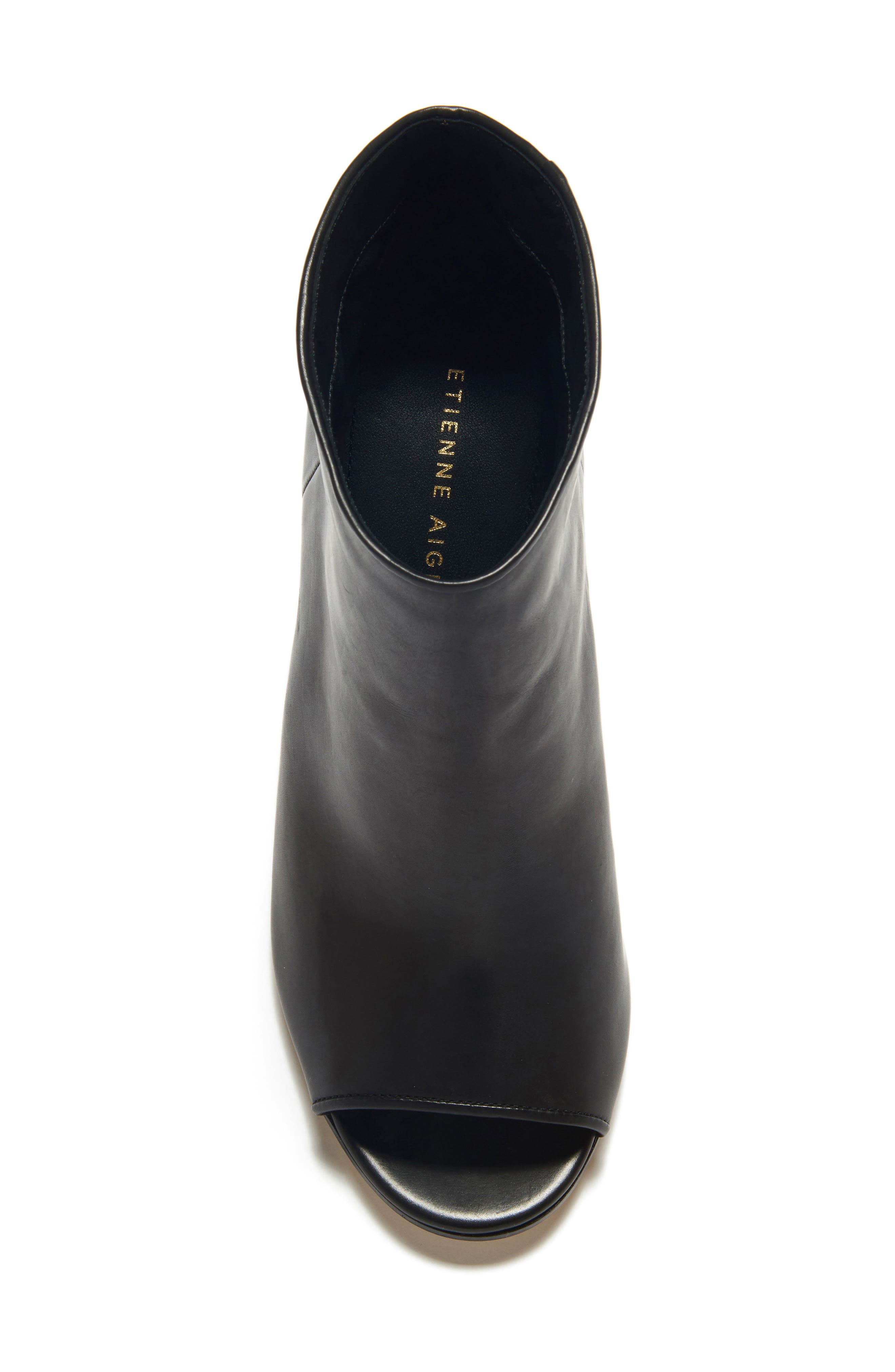 Etienne Aigner Simone Peep Toe Bootie, Alternate, color, 