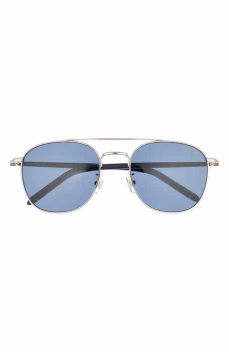 Montblanc 56mm Aviator Sunglasses