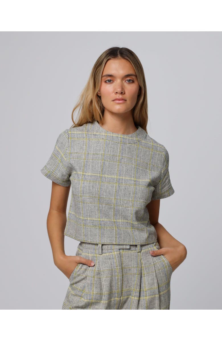 JUANA Plaid Theory Top, Main, color, Plaid