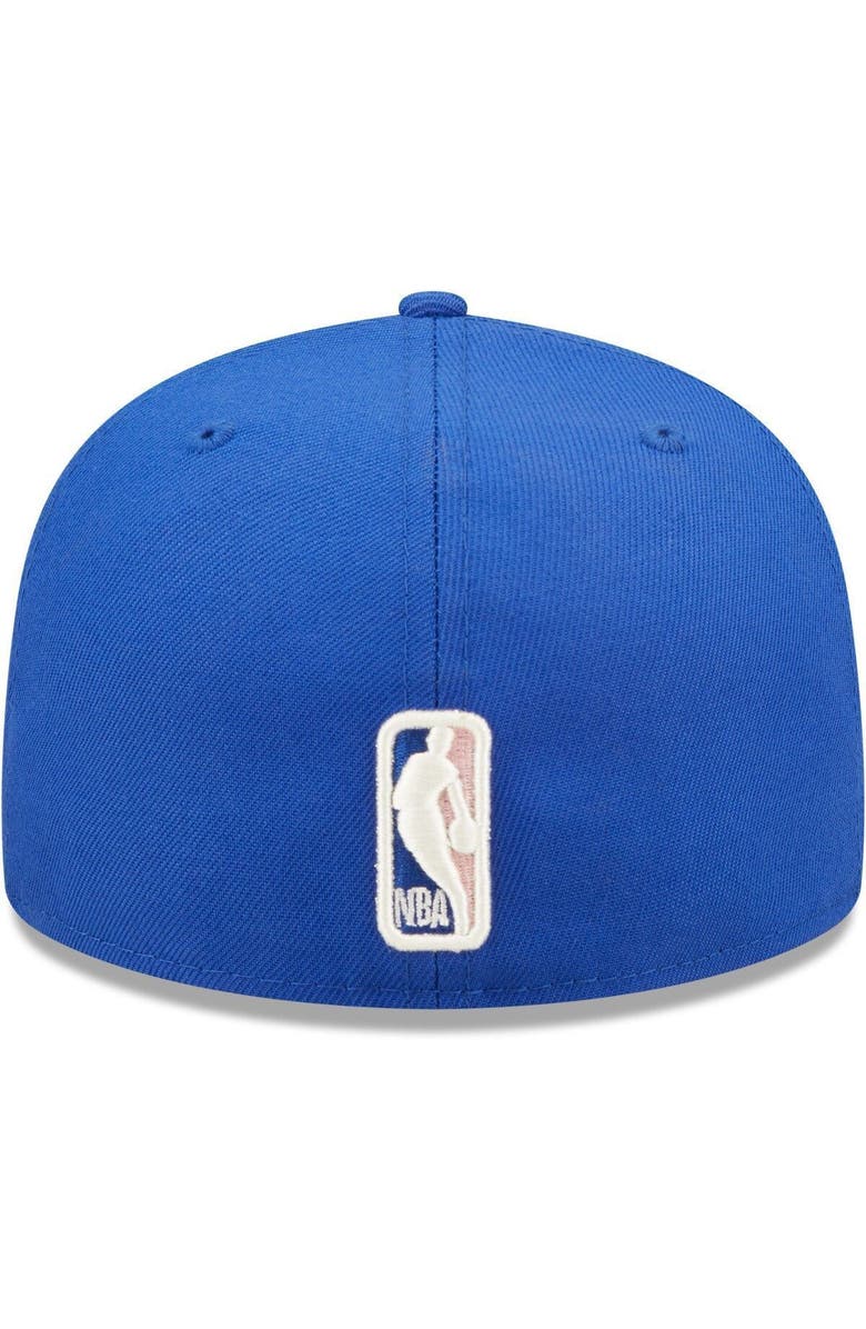 New Era Men's New Era Royal Philadelphia 76ers 3x NBA Finals Champions Pop Sweat 59FIFTY Fitted Hat, Alternate, color, Royal