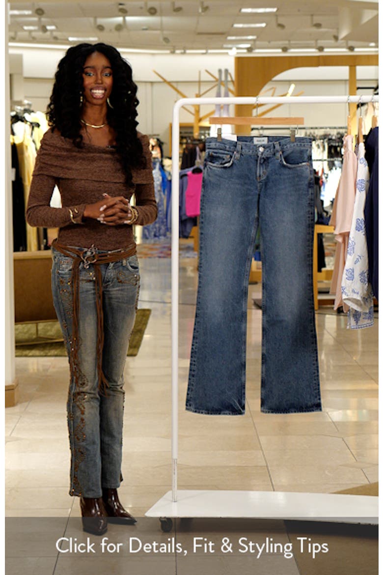 Low Rise Bootcut Jeans video