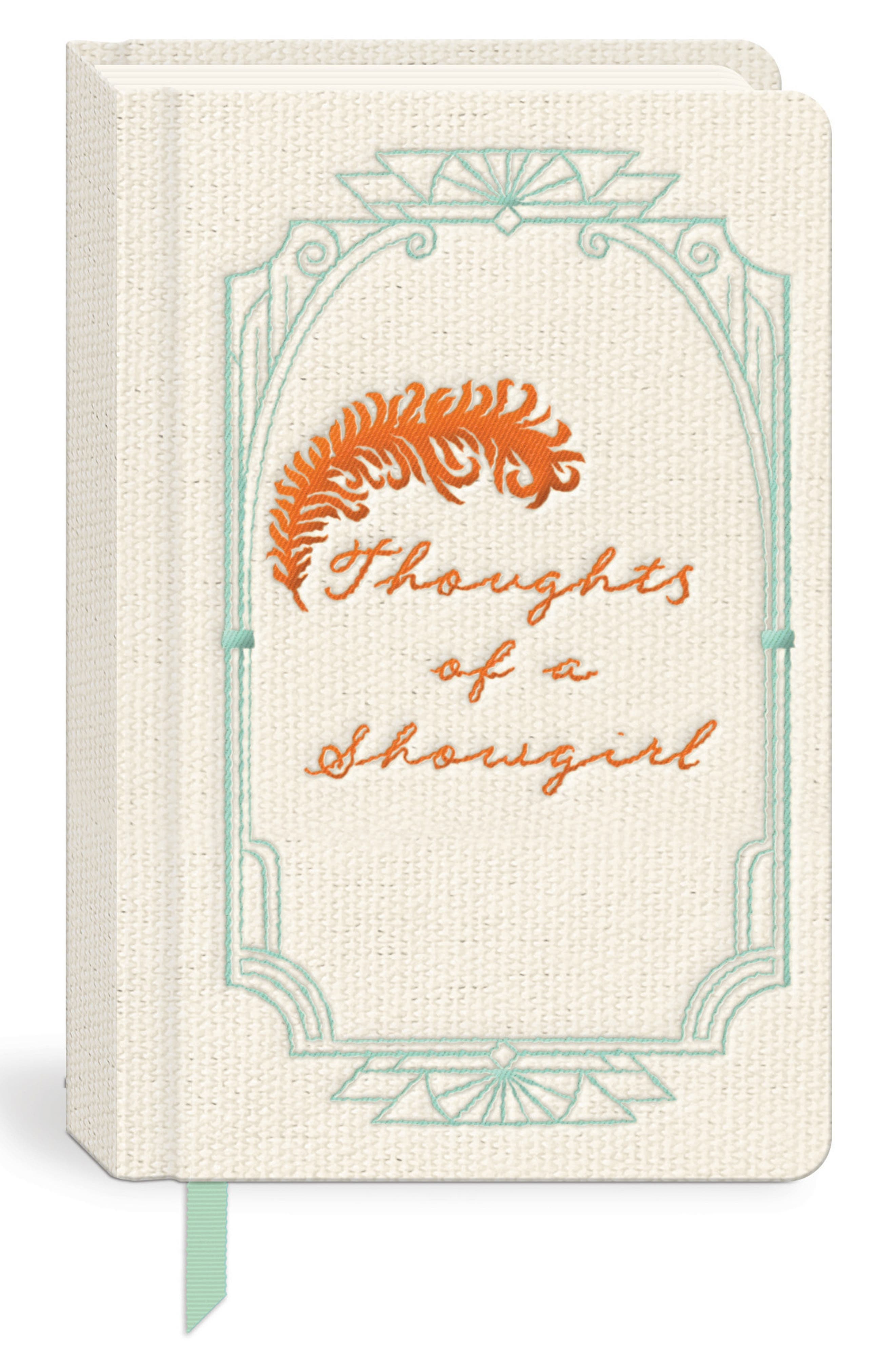 Showgirl Embroidered Journal