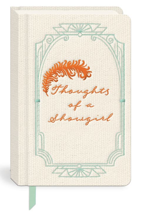 Showgirl Embroidered Journal