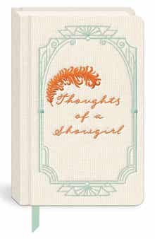 Showgirl Embroidered Journal