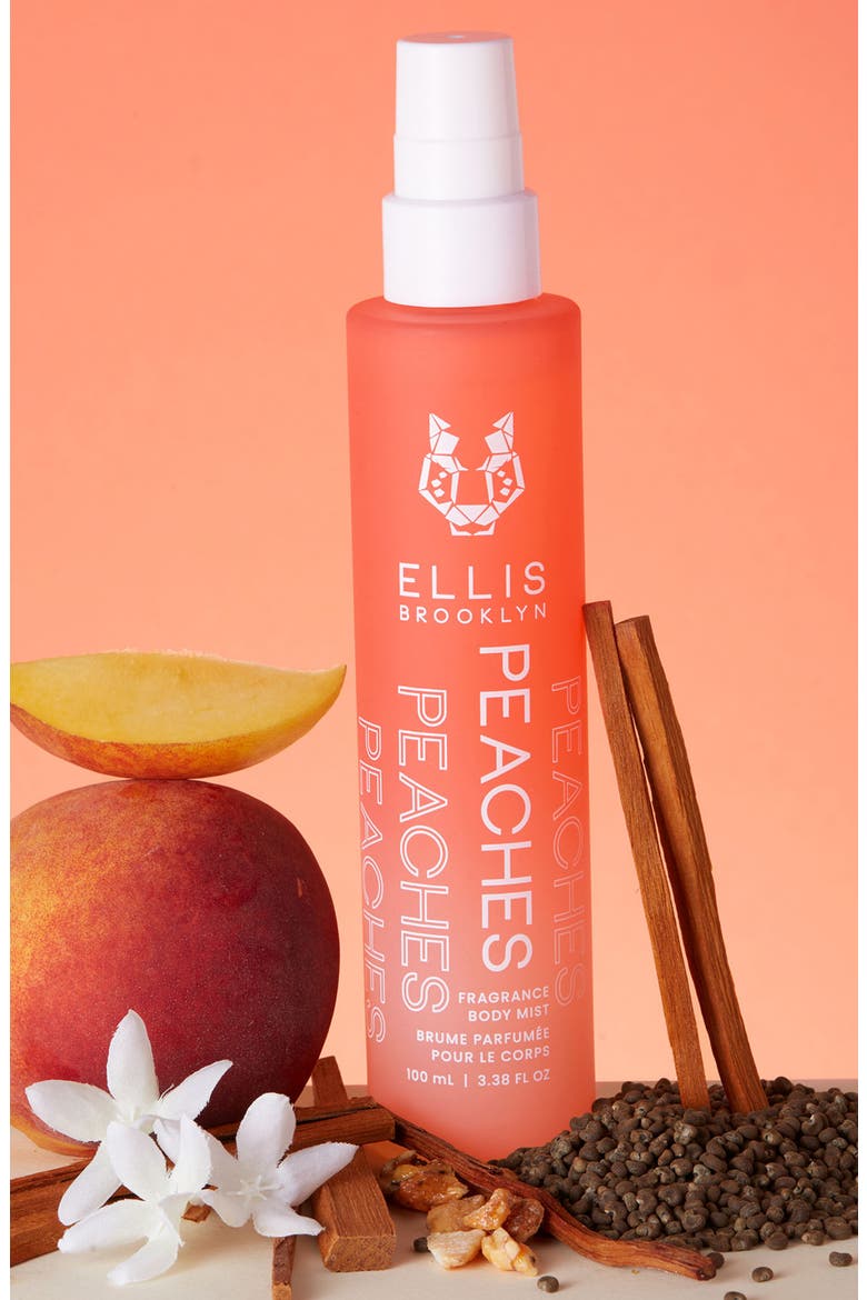 Peaches Fragrance Body Mist, Alternate, color, NO COLOR