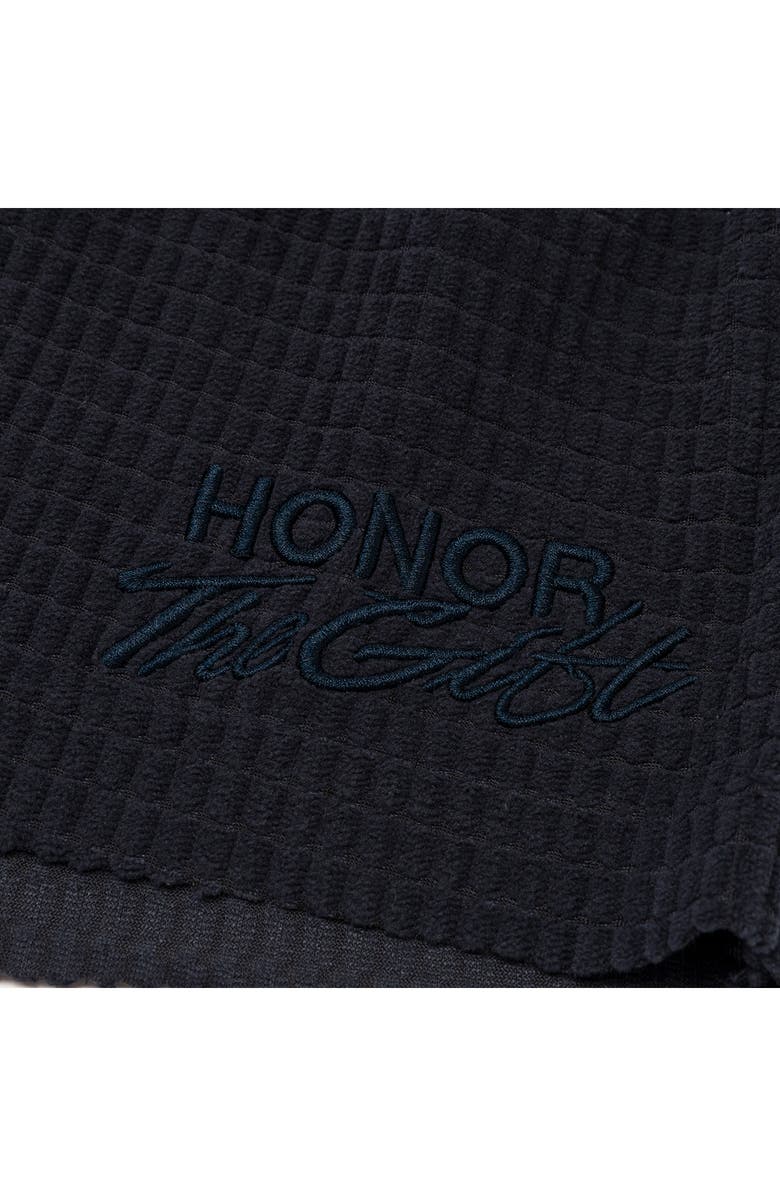 HONOR THE GIFT Textured Knit Shorts, Alternate, color, Black