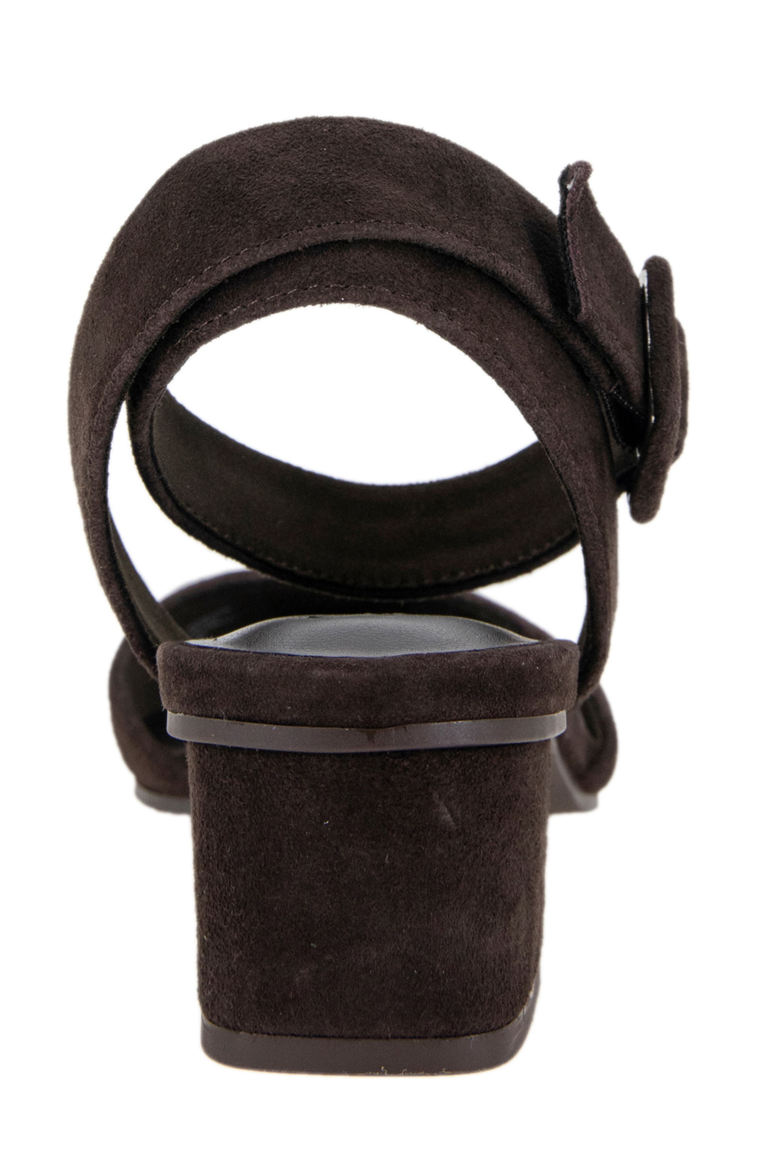 Splendid Lisetta Pointed Toe Ankle Wrap Pump, Alternate, color, Dark Chocolate