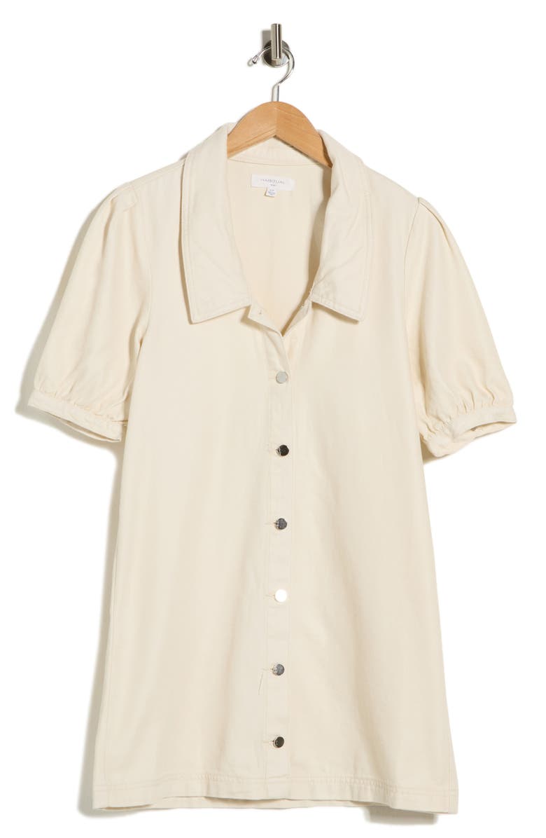 Habitual Collared Dress, Main, color, Stone