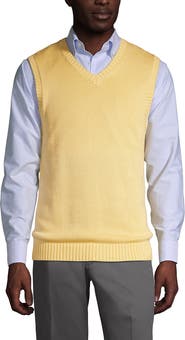 Lands' End School Uniform  Cotton Modal Sweater Vest
