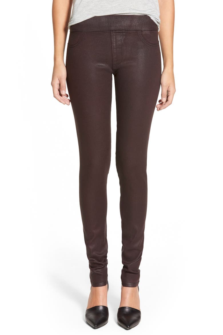 Leggings, Main, color, BLACK/ RED GLOSSED
