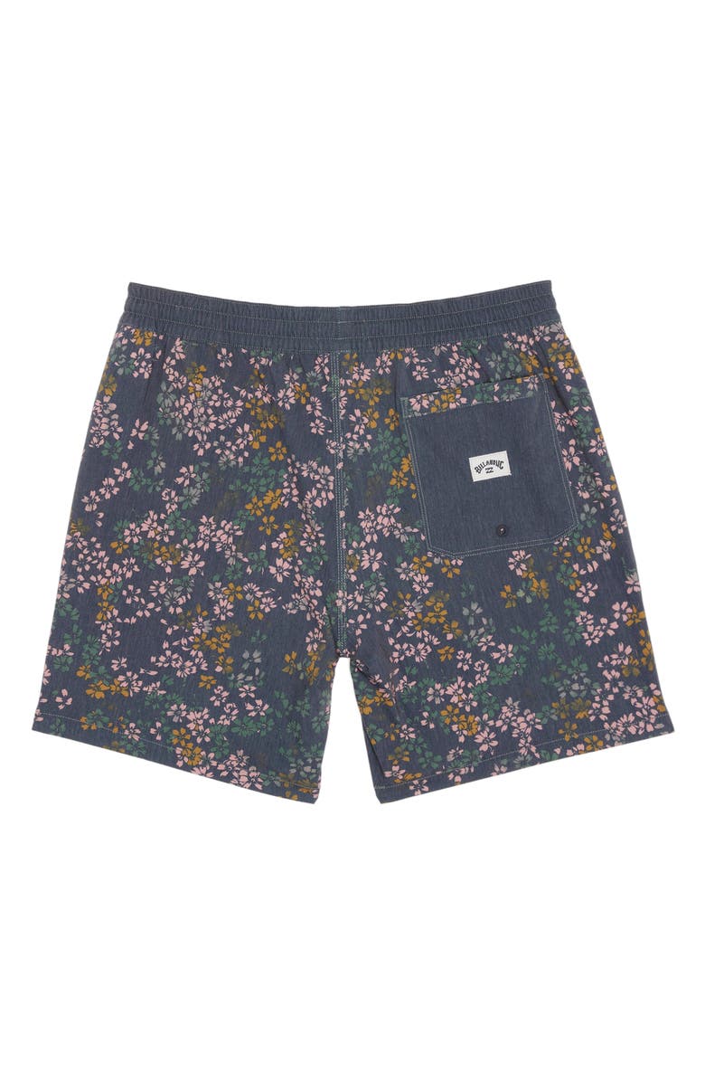 Billabong Good Times Layback Swim Trunks, Alternate, color, Navy