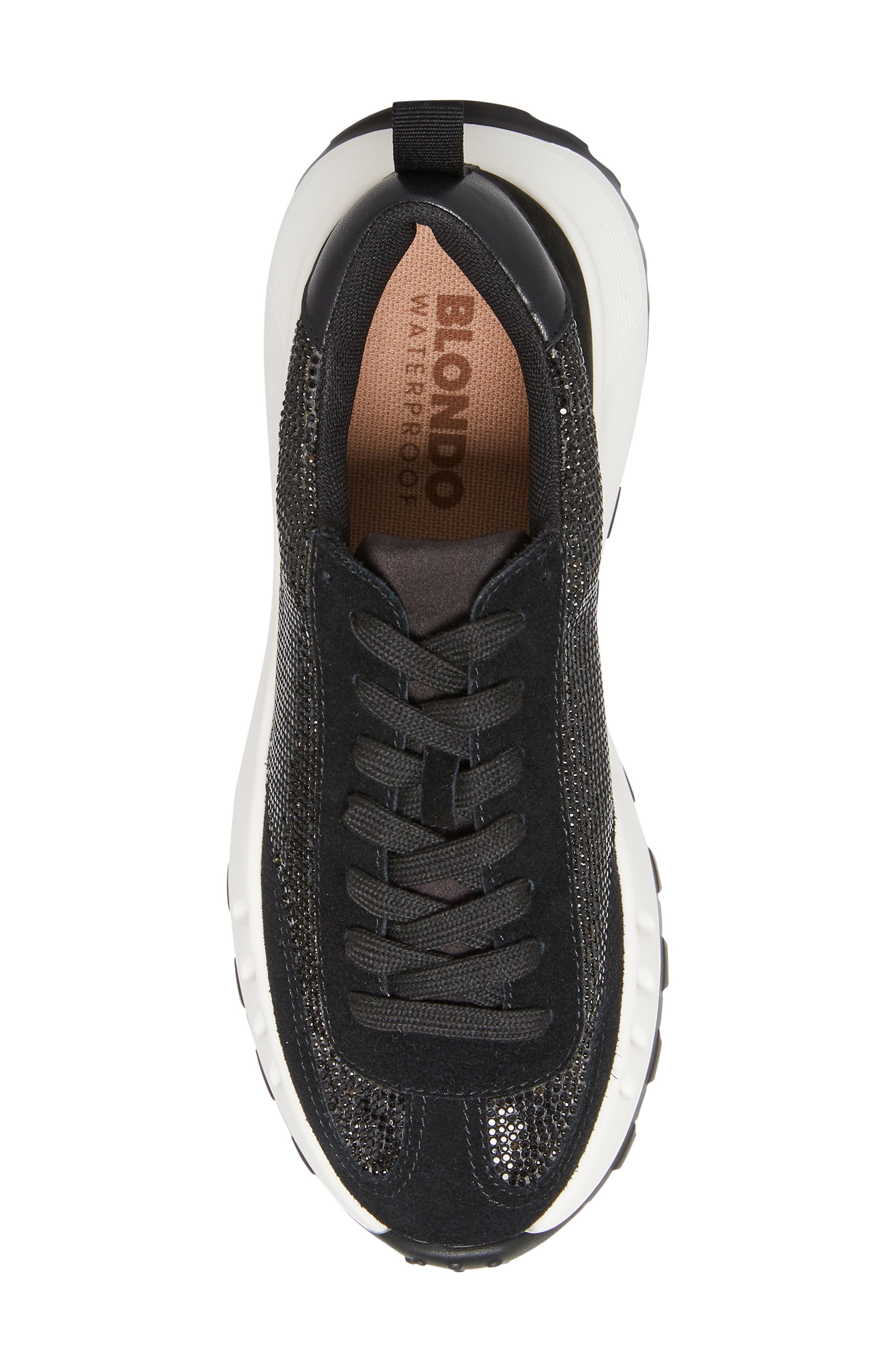 Blondo Lyandra Waterproof Rhinestone Sneaker, Alternate, color, 
