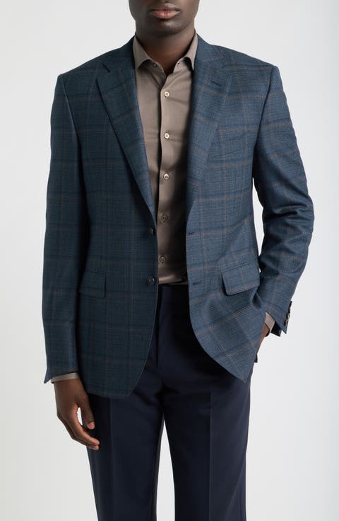 Siena Windowpane Wool Sport Coat