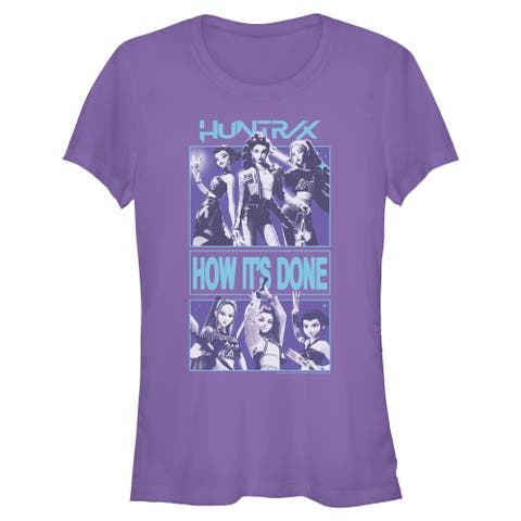 Junior's KPop Demon Hunters Huntrix How It's Done  Graphic T-Shirt