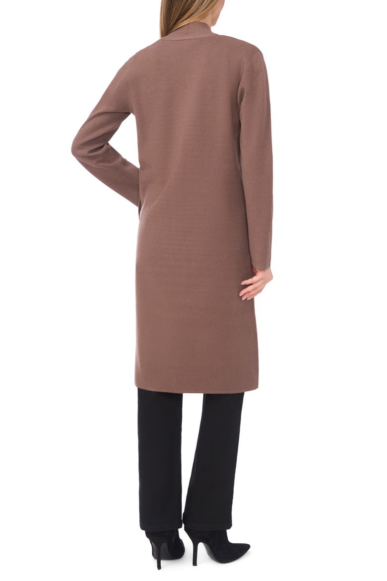 Open Front Longline Cardigan, Alternate, color, MINK TAUPE