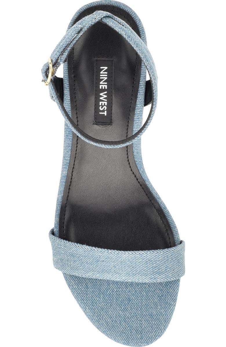 Nine West Anny Ankle Strap Sandal, Alternate, color,
