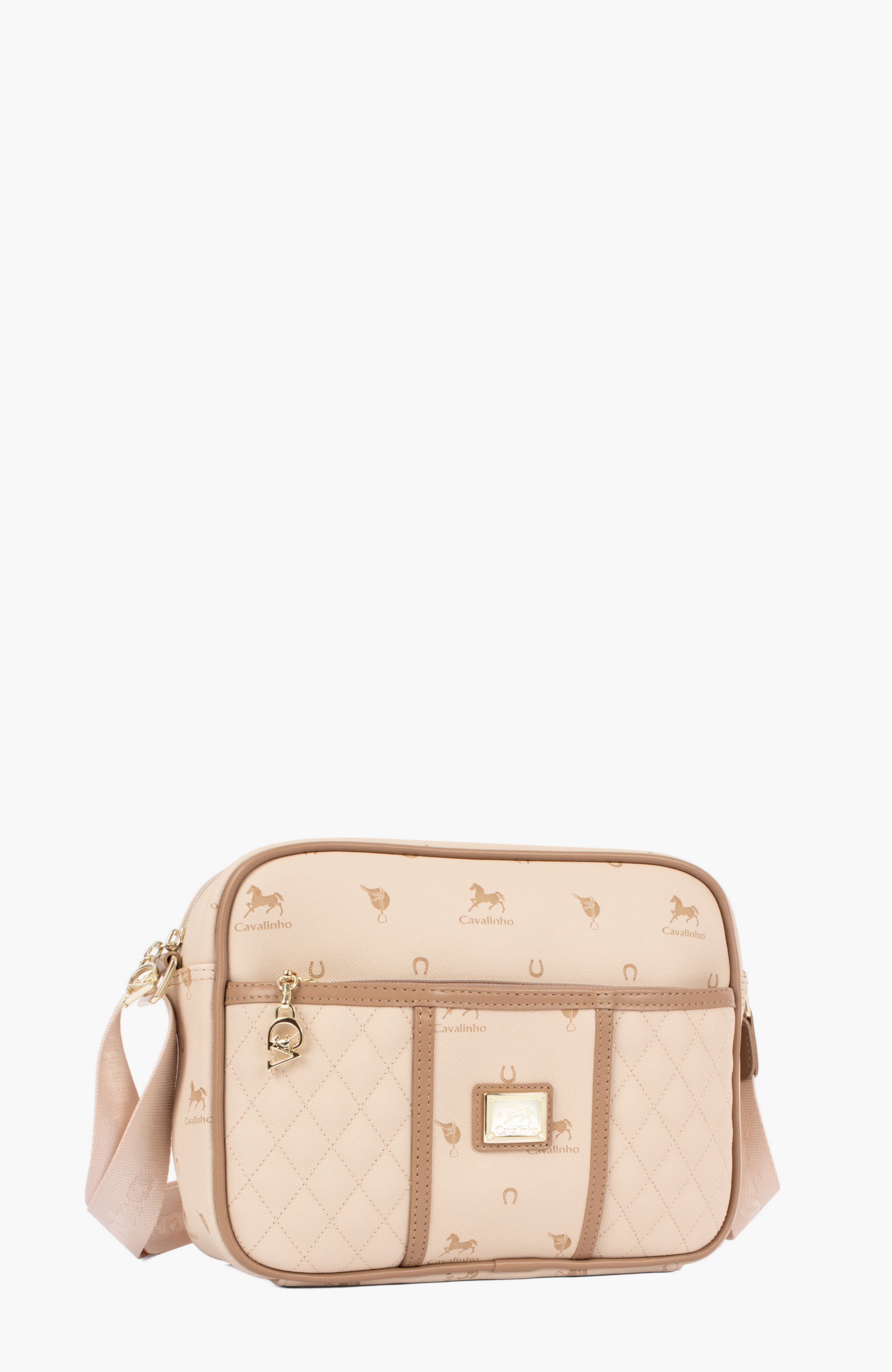 Di Cavallo 324 Crossbody Bag, Alternate, color, Beige